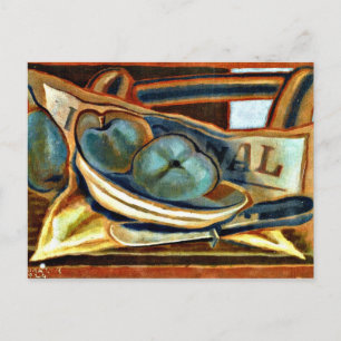 Gri - Appels, Stilleven kunst door Juan Gris Briefkaart