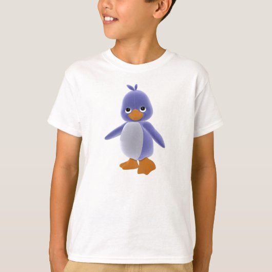 Gribouillis le T-shirt de pingouin (Devant)