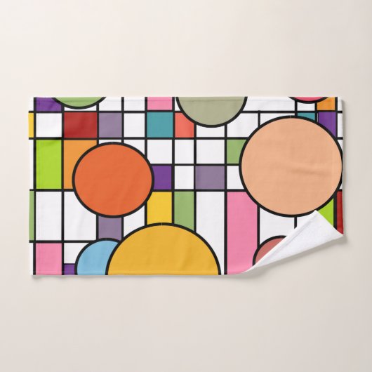Grid de Midcentury (Serviette à main)
