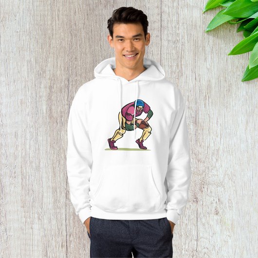 Gridiron Football Speler Hoodie
