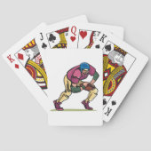 Gridiron Football Speler Pokerkaarten (Achterkant)