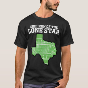 GRIDIRON VAN DE LONE STAR - DALLAS FOOTBALL T-SHIRT