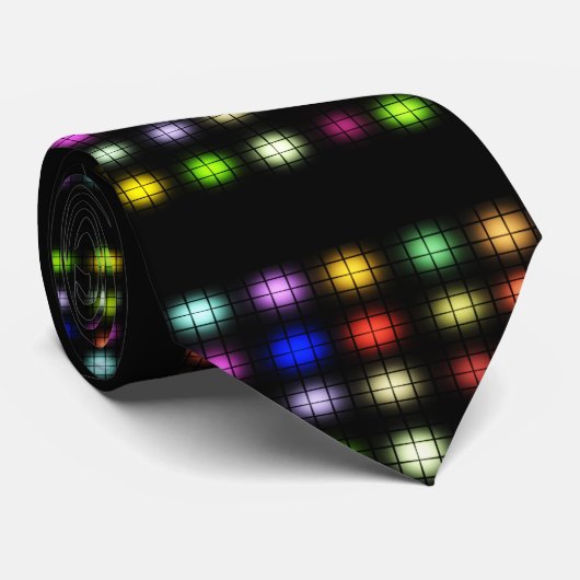 Gridlight Glow Stropdas (Opgerold)