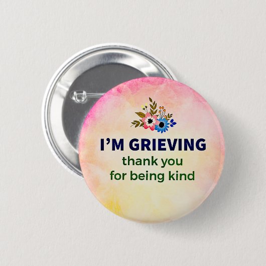 Grief Button (Voorkant /achterkant)
