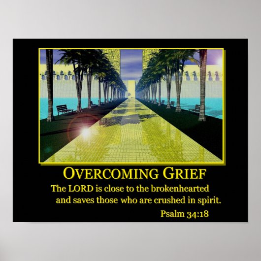 Grief overwinnen poster (Voorkant)