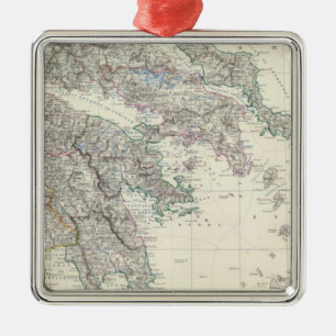 Griekenland 3 metalen ornament