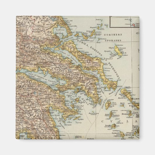 Griekenland 4 magneet (Voorkant)