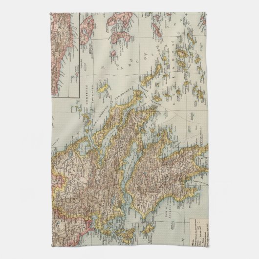 Griekenland 4 theedoek (Verticaal)