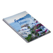 Griekenland alsjeblieft/Personalized/Santorini Lan Notitieboek (Rechterzijde)
