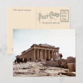  Griekenland, Athene, Acropolis Briefkaart (Voorkant / Achterkant)
