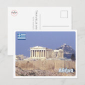 Griekenland - Athene - Parthenon - Briefkaart (Voorkant / Achterkant)