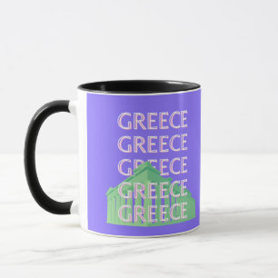 Griekenland, Athene Travel Art Mok