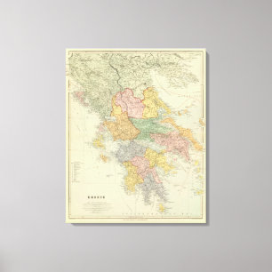 Griekenland Canvas Afdruk
