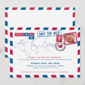 Griekenland Christening Baptism Save the Date (Voorkant / Achterkant)