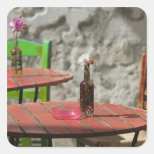 GRIEKENLAND, CRETE, provincie Hania, Hania: kleurr Vierkante Sticker