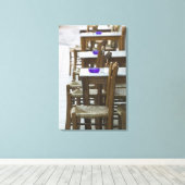 GRIEKENLAND, CRETE, provincie Hania, Hania: Veneti Canvas Afdruk (Insitu (Houten vloer))