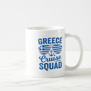 Griekenland Cruise Squad 2025 Middellandse Zee Gri Koffiemok