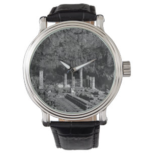  Griekenland Delphi Apollo Temple Horloge