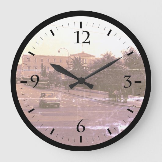 Griekenland Delphi Oude paleis horloge Grote Klok (Voorkant)