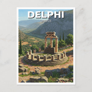 Griekenland Delphi Reizen Briefkaart