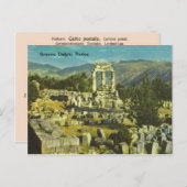 Griekenland, Delphi, Tholos Briefkaart (Voorkant / Achterkant)