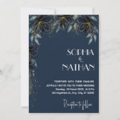 Griekenland en Gold Leaf | Donkere marineverbindin Kaart (Voorkant)