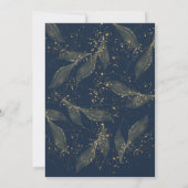 Griekenland en Gold Leaf | Donkere marineverbindin Kaart (Achterkant)