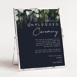Griekenland en Gold Leaf   Navy Unplugged Ceremony Poster
