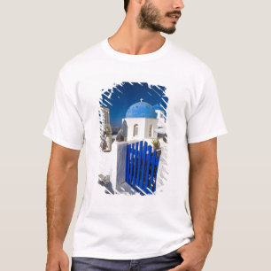 Griekenland en Grieks eiland Santorini stad Oia 3 T-shirt