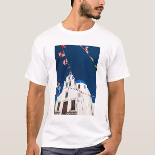 Griekenland en Grieks eiland Santorini stad Oia 4 T-shirt