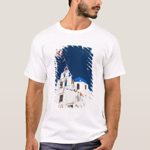 Griekenland en Grieks eiland Santorini stad Oia 4 T-shirt