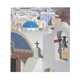 Griekenland en Grieks eiland Santorini stad Oia 5 Notitieblok