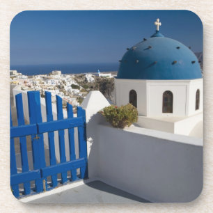 Griekenland en Grieks eiland Santorini vanuit de Drankjes Onderzetter
