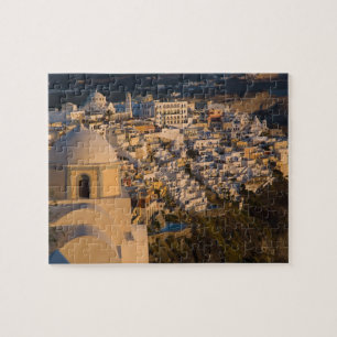 Griekenland en Grieks eiland van Santorini stad va Legpuzzel