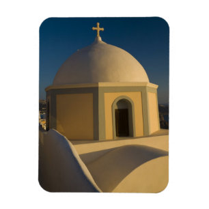 Griekenland en Grieks eiland van Santorini stad va Magneet
