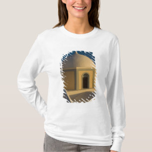 Griekenland en Grieks eiland van Santorini stad va T-shirt