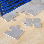 Griekenland en het Griekse eiland Santorini, stad  Legpuzzel (Zijkant)