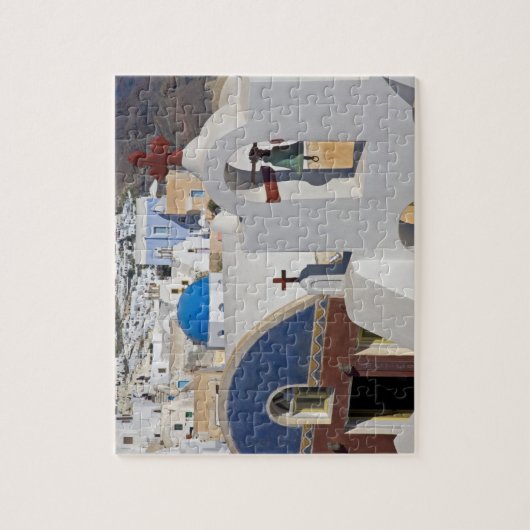 Griekenland en het Griekse eiland Santorini, stad Legpuzzel (Verticaal)