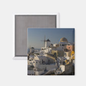 Griekenland en het Griekse eiland Santorini, stad  Magneet (Voorkant / Achterkant)