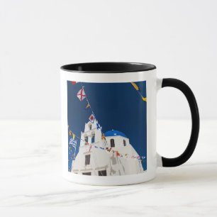 Griekenland en het Griekse eiland Santorini, stad  Mok