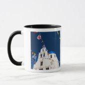 Griekenland en het Griekse eiland Santorini, stad  Mok (Links)