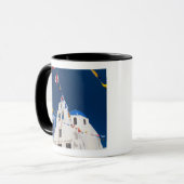 Griekenland en het Griekse eiland Santorini, stad  Mok (Voorkant links)