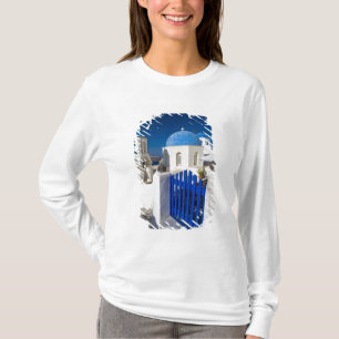 Griekenland en het Griekse eiland Santorini, stad T-shirt