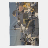 Griekenland en het Griekse eiland Santorini, stad  Theedoek (Verticaal)