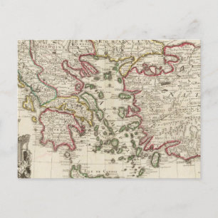 Griekenland en Turkije Briefkaart