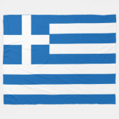 Griekenland Fleece Deken (Voorkant (Horizontaal))