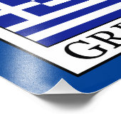 Griekenland Foto Afdruk (Hoek)