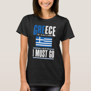 Griekenland Griekenland Griekenland vlaggen Grieke T-shirt