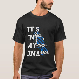Griekenland Het Zit In Mijn DNA Hellenistische Gri T-shirt
