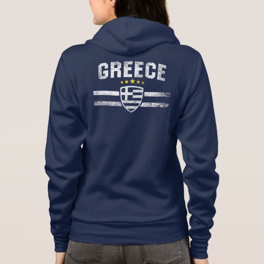 Griekenland Hoodie (Achterkant)